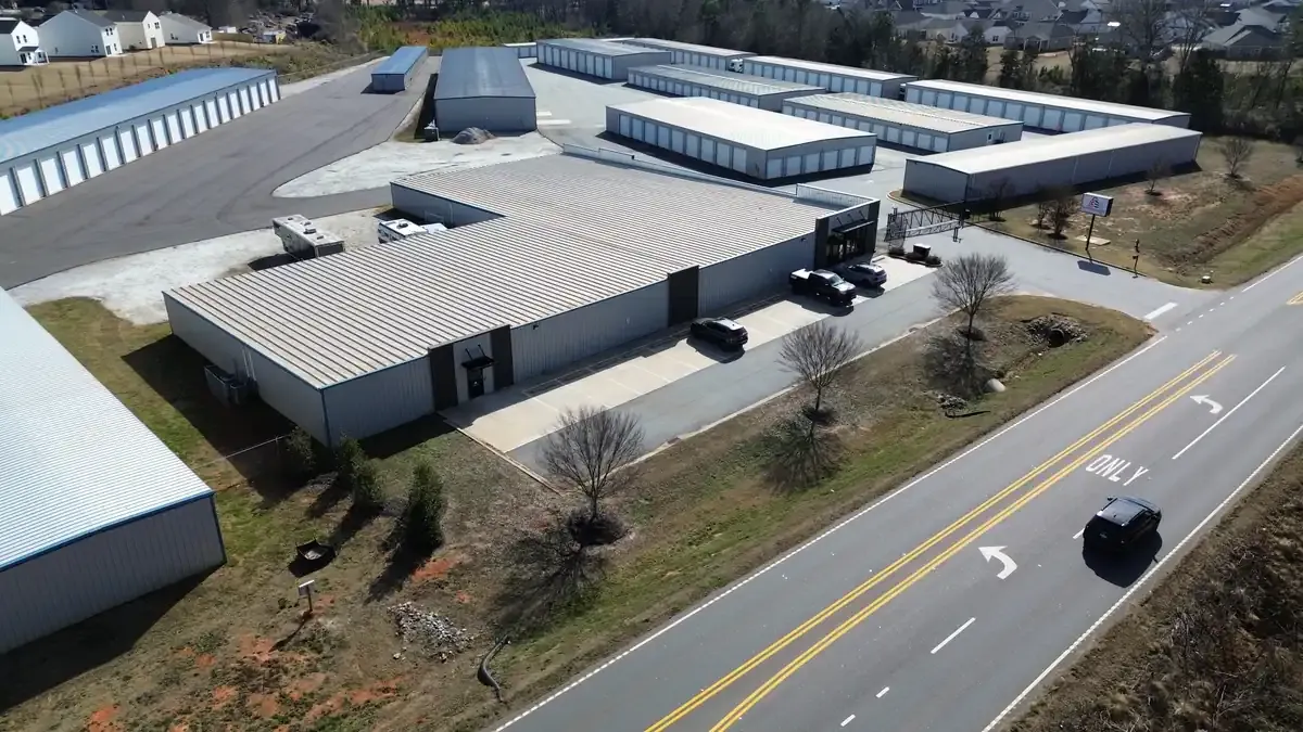 Aerial view of Iron Harbor